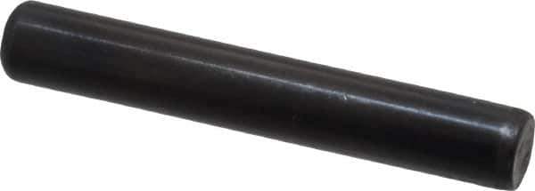 Holo-Krome - 5/16" Diam x 2" Pin Length Grade 8 Alloy Steel Standard Dowel Pin - Black Luster Finish, C 47-58 & C 60 (Surface) Hardness, 1 Beveled & 1 Rounded End - Best Tool & Supply