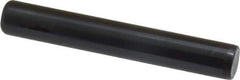 Holo-Krome - 3/8" Diam x 2-1/2" Pin Length Grade 8 Alloy Steel Standard Dowel Pin - Black Luster Finish, C 47-58 & C 60 (Surface) Hardness, 1 Beveled & 1 Rounded End - Best Tool & Supply