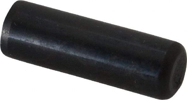 Holo-Krome - 1/2" Diam x 1-1/2" Pin Length Grade 8 Alloy Steel Standard Dowel Pin - Black Luster Finish, C 47-58 & C 60 (Surface) Hardness, 1 Beveled & 1 Rounded End - Best Tool & Supply