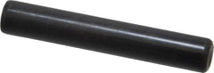 Holo-Krome - 1/2" Diam x 3" Pin Length Grade 8 Alloy Steel Standard Dowel Pin - Black Luster Finish, C 47-58 & C 60 (Surface) Hardness, 1 Beveled & 1 Rounded End - Best Tool & Supply