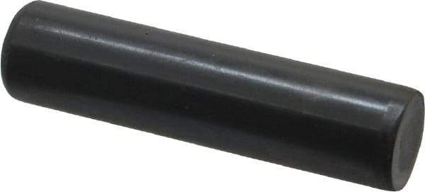 Holo-Krome - 5/8" Diam x 2-1/2" Pin Length Grade 8 Alloy Steel Standard Dowel Pin - Black Luster Finish, C 47-58 & C 60 (Surface) Hardness, 1 Beveled & 1 Rounded End - Best Tool & Supply