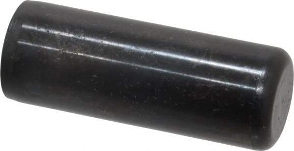 Holo-Krome - 3/4" Diam x 2" Pin Length Grade 8 Alloy Steel Standard Dowel Pin - Black Luster Finish, C 47-58 & C 60 (Surface) Hardness, 1 Beveled & 1 Rounded End - Best Tool & Supply