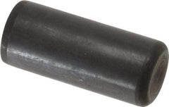 Holo-Krome - 7/8" Diam x 2" Pin Length Grade 8 Alloy Steel Standard Dowel Pin - Black Luster Finish, C 47-58 & C 60 (Surface) Hardness, 1 Beveled & 1 Rounded End - Best Tool & Supply