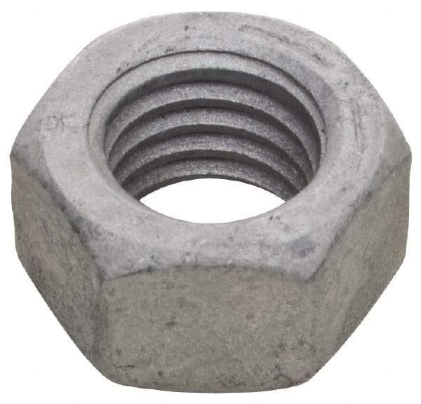 Armor Coat - 3/4-16 UNF Steel Right Hand Hex Nut - 1-1/8" Across Flats, 41/64" High, Armor Coat Finish - Best Tool & Supply