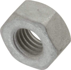 Armor Coat - 1/4-28 UNF Steel Right Hand Hex Nut - 7/16" Across Flats, 7/32" High, Armor Coat Finish - Best Tool & Supply