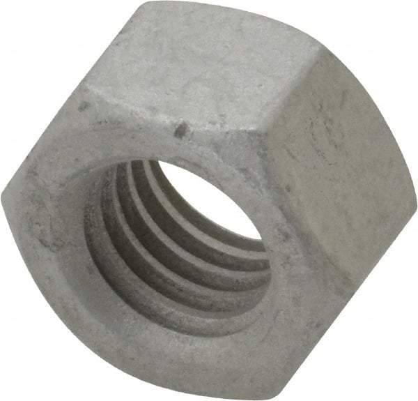 Armor Coat - 1/2-13 UNC Steel Right Hand Hex Nut - 3/4" Across Flats, 7/16" High, Armor Coat Finish - Best Tool & Supply