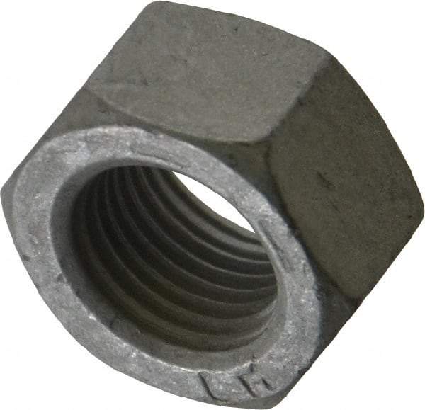 Armor Coat - 1/2-20 UNF Steel Right Hand Hex Nut - 3/4" Across Flats, 7/16" High, Armor Coat Finish - Best Tool & Supply