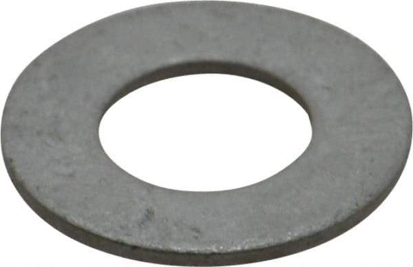 Armor Coat - 7/16" Screw, Grade 8 Alloy Steel SAE Flat Washer - 15/32" ID x 59/64" OD, 0.05" Thick - Best Tool & Supply