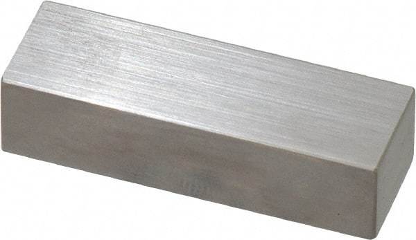 Mitutoyo - 0.45" Rectangular Steel Gage Block - Accuracy Grade AS-1, Includes Certificate of Inspection - Best Tool & Supply