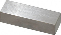 Mitutoyo - 0.45" Rectangular Steel Gage Block - Accuracy Grade AS-1, Includes Certificate of Inspection - Best Tool & Supply