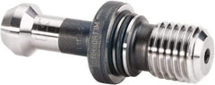 Kennametal - BT40 Taper, M16x2 Thread, 45° Angle Radius, Standard Retention Knob - 2.3622" OAL, 0.5886" Knob Diam, 1-3/8" from Knob to Flange, 0.6689" Pilot Diam - Exact Industrial Supply