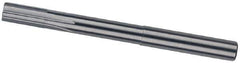 Kennametal - 5mm Carbide-Tipped 4 Flute Chucking Reamer - Straight Flute, 6mm Straight Shank, 12mm Flute Length, 74mm OAL - Best Tool & Supply