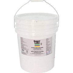 Synco Chemical - 30 Lb Pail Silicone General Purpose Grease - Translucent White/Gray, Food Grade, 500°F Max Temp, NLGIG 2, - Best Tool & Supply