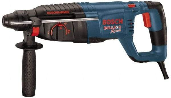 Bosch - 120 Volt 1" SDS Plus Chuck Electric Rotary Hammer - 0 to 5,800 BPM, 0 to 1,300 RPM, Reversible - Best Tool & Supply