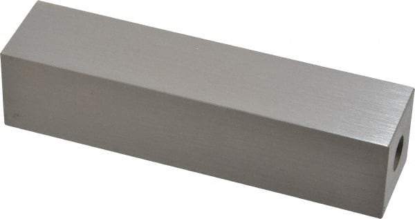 Mitutoyo - 4" Square Steel Gage Block - Accuracy Grade 0, Includes Certificate of Inspection - Best Tool & Supply