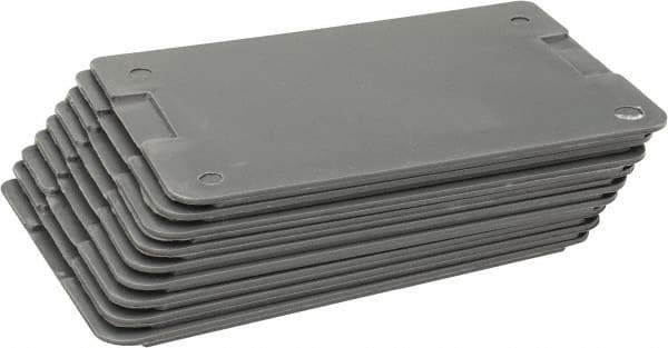 Durham - 3" High, Gray Bin Divider - Use with 119-95 - Best Tool & Supply