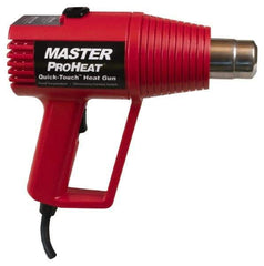 Master Appliance - 1,000°F Heat Setting, 16 CFM Air Flow, Heat Gun - 120 Volts, 11 Amps, 1,300 Watts, 6' Cord Length - Best Tool & Supply