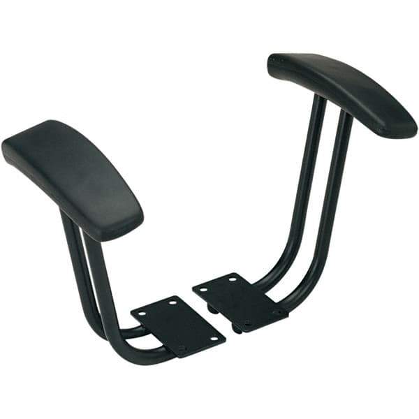 ALERA - Black Fixed Arm Kit - For Alera Interval, Essentia Series Chairs & Stools - Best Tool & Supply