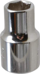 Proto - 11/32", 3/8" Drive, Standard Hand Socket - 6 Points, 1-3/32" OAL, Alloy Steel, Chrome Finish - Best Tool & Supply