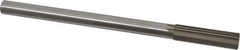 Interstate - 0.65" High Speed Steel Chucking Reamer - Straight Flute, 9/16" Straight Shank, 2-1/4" Flute Length, 9" OAL - Best Tool & Supply