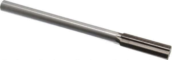 Interstate - 0.769" High Speed Steel Chucking Reamer - Straight Flute, 5/8" Straight Shank, 2-1/2" Flute Length, 9-1/2" OAL - Best Tool & Supply