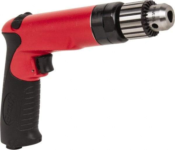 Sioux Tools - 3/8" Reversible Keyed Chuck - Pistol Grip Handle, 2,000 RPM, 14.16 LPS, 30 CFM, 1 hp - Best Tool & Supply