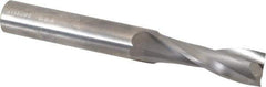 Onsrud - 5/8" Cutting Diam x 1-3/4" Length of Cut, 2 Flute, Upcut Spiral Router Bit - Uncoated, Right Hand Cut, Solid Carbide, 5" OAL x 5/8" Shank Diam, Double Edge, 22° Helix Angle - Best Tool & Supply