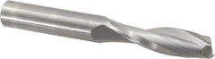 Onsrud - 5/8" Cutting Diam x 2-1/4" Length of Cut, 2 Flute, Upcut Spiral Router Bit - Uncoated, Right Hand Cut, Solid Carbide, 5" OAL x 5/8" Shank Diam, Double Edge, 22° Helix Angle - Best Tool & Supply