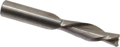 Onsrud - 1/2" Cutting Diam x 1-5/8" Length of Cut, 2 Flute, Downcut Spiral Router Bit - Uncoated, Right Hand Cut, Solid Carbide, 3-1/2" OAL x 1/2" Shank Diam, Double Edge, 30° Helix Angle - Best Tool & Supply