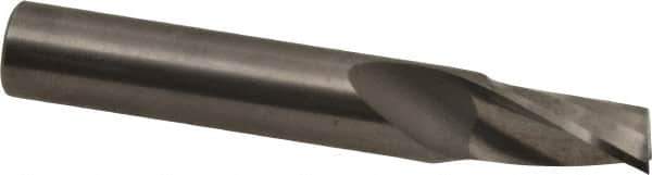 Onsrud - 3/8" Cutting Diam x 5/8" Length of Cut, 1 Flute, Upcut Spiral Router Bit - Uncoated, Right Hand Cut, Solid Carbide, 2-1/2" OAL x 3/8" Shank Diam, Single Edge, 21° Helix Angle - Best Tool & Supply