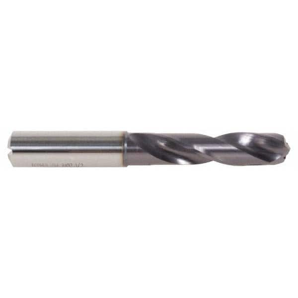 DORMER - 0.3681" 140° Spiral Flute Solid Carbide Screw Machine Drill Bit - Best Tool & Supply