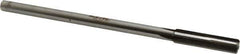 Made in USA - 0.346" Carbide-Tipped 4 Flute Chucking Reamer - Straight Flute, 9/32" Straight Shank, 1-1/2" Flute Length, 6" OAL - Best Tool & Supply