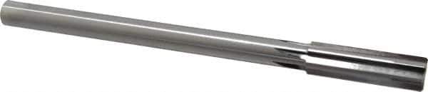 Made in USA - 0.681" Carbide-Tipped 6 Flute Chucking Reamer - Straight Flute, 9/16" Straight Shank, 2-1/4" Flute Length, 9" OAL - Best Tool & Supply