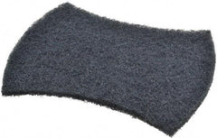 3M - 5-1/2" Long x 3.9" Wide x 3/8" Thick Scouring Pad - Heavy-Duty, Blue - Best Tool & Supply