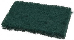 3M - 4-1/2" Long x 3" Wide x 0.8" Thick Scouring Pad - Medium-Duty, Green - Best Tool & Supply