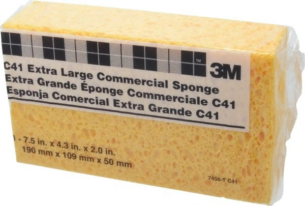 3M - 7-1/4" Long x 4-3/8" Wide x 2.06" Thick Cleansing Pad - Best Tool & Supply