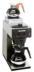 Bunn - Coffee Makers Coffee Maker Type: Two Station Commercial Pour-Omatic Color: Black - Best Tool & Supply