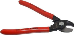 Knipex - 6-1/2" OAL, 12 AWG Capacity, Cable Cutter - Ergo Dual Component Handle - Best Tool & Supply