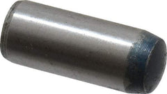 Metric Blue - 8mm Diam x 20mm Pin Length Alloy Steel Pull Out Dowel Pin - 1 Beveled & 1 Threaded End - Best Tool & Supply