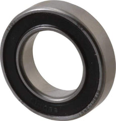 SKF - 12mm Bore Diam, 21mm OD, Double Seal Thin Section Radial Ball Bearing - 5mm Wide, 1 Row, Round Bore, 151 Lb Static Capacity, 321 Lb Dynamic Capacity - Best Tool & Supply