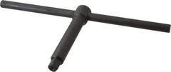 Gibraltar - 12" Chuck Diam Compatibility, Lathe Chuck Key - Compatible with 4-Jaw Chucks, Self Ejecting, 4.72" Body Length, 0.5512" Actual Key Square Size - Best Tool & Supply