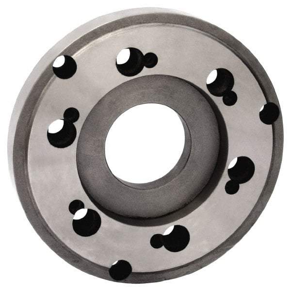 Gibraltar - Adapter Back Plate for 6" Diam Lathe Chucks - D1-3 Mount, Semi-Steel - Best Tool & Supply