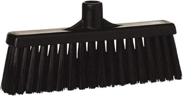 Vikan - 5-5/8" OAL Polyester Bristle Lobby Broom - 3" Bristle Length, 11" Wide - Best Tool & Supply