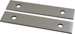 SPI - 6" Long x 1-1/4" High x 1/8" Thick, Steel Parallel - Sold as Matched Pair - Best Tool & Supply