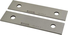 SPI - 6" Long x 1-3/8" High x 1/8" Thick, Steel Parallel - Sold as Matched Pair - Best Tool & Supply