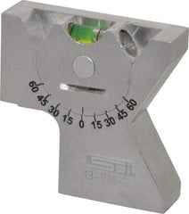 SPI - Machine Set-Up Gage Levels Minimum Adjustable Angle: 0.00 Maximum Adjustable Angle: 360.00 - Best Tool & Supply