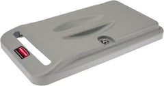 Rubbermaid - Confidential Document Container Lid for Use with Rectangular Container - Plastic - Best Tool & Supply