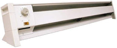 Marley - 45" Long, 120 Volt, 500/100/1500 Watt, 3410/5120 BTU, Electric Baseboard Heater - Best Tool & Supply