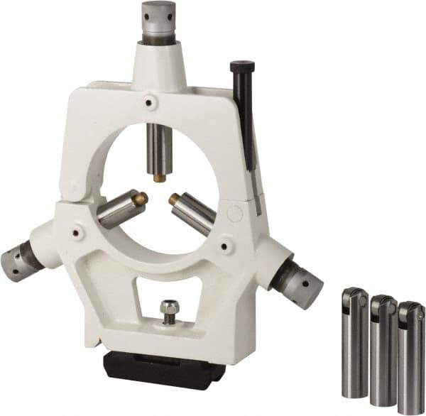 Clausing - Steady Lathe Rest - Compatible with Toolroom Lathes, 3/8 to 9" Workpiece Diam - Best Tool & Supply