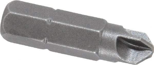 Apex - 1/4" Drive, #8 Torq-Set Screwdriver Bit - 1" OAL - Best Tool & Supply